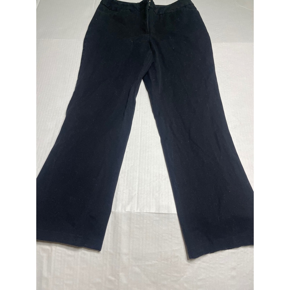 Talbots‎ Heritage Black Dress Pants Petites Size 6P Straight Leg Trousers